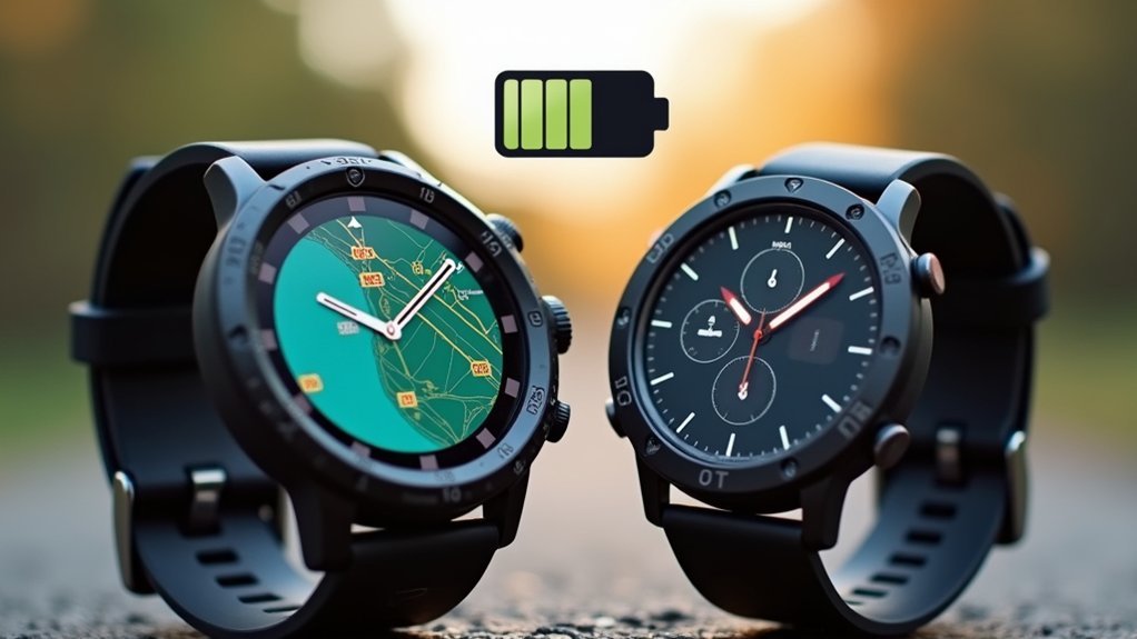battery performance comparison wearables