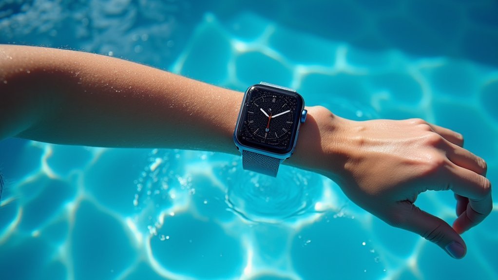 comprehensive swim tracking features