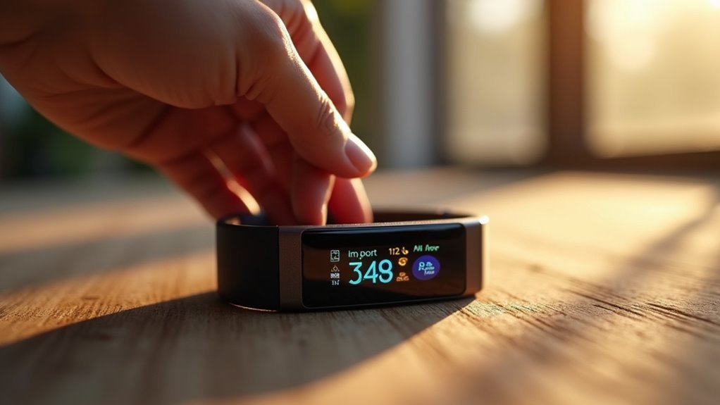 customize fitness tracker brightness