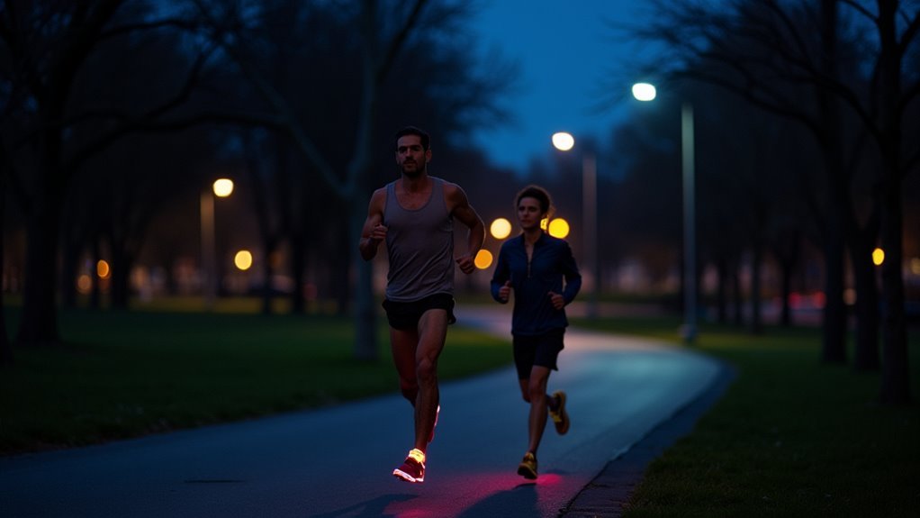 enhanced night run visibility