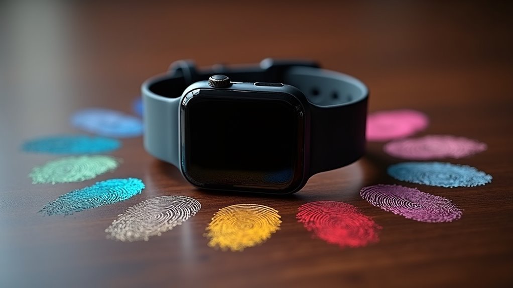 fingerprint security for wearables