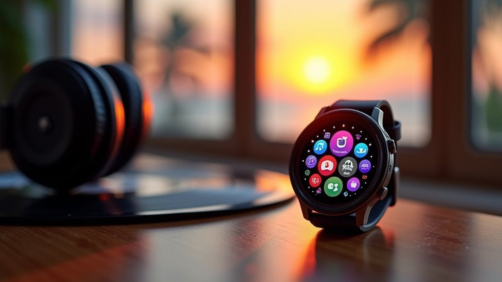 garmin music streaming apps