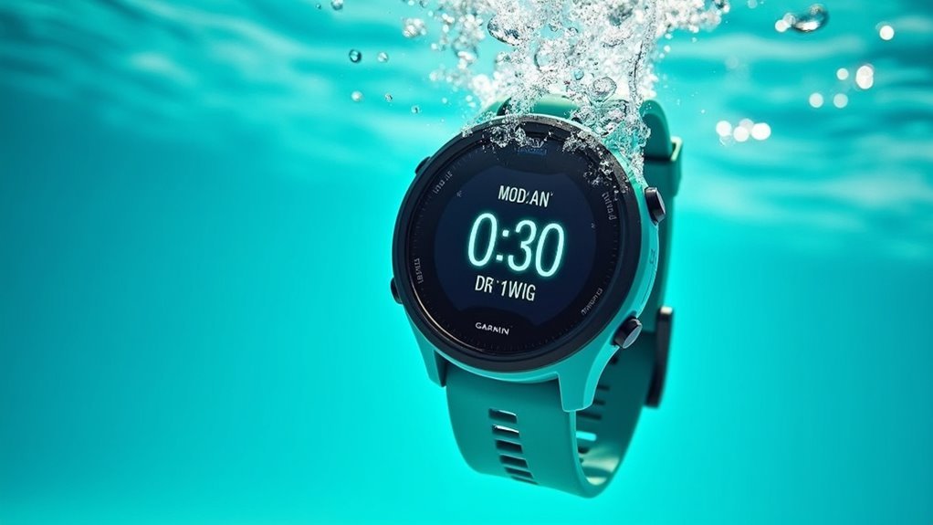 gps enabled swimming performance tracker