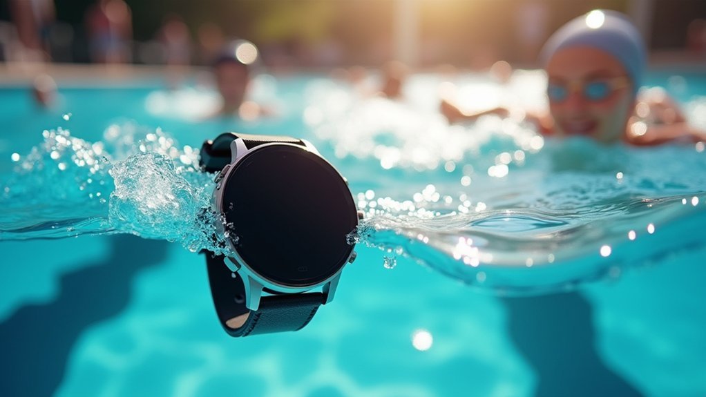 lightweight competitive swimming watch