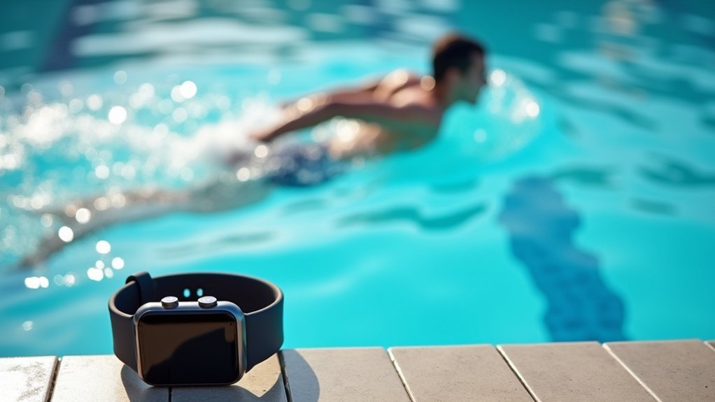 monitor fitness during swimming