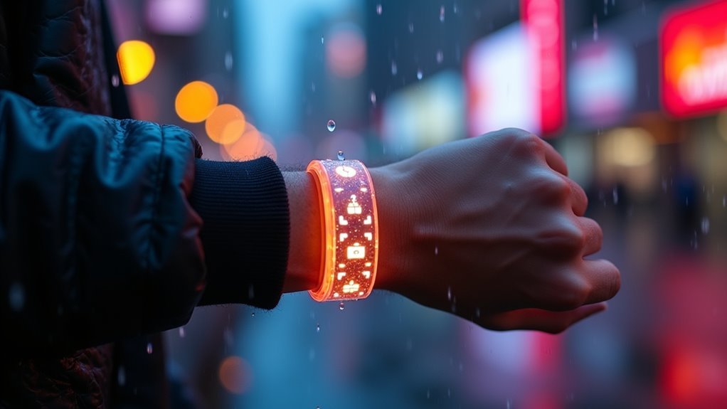 Wearable Touchscreens That Work in Rain