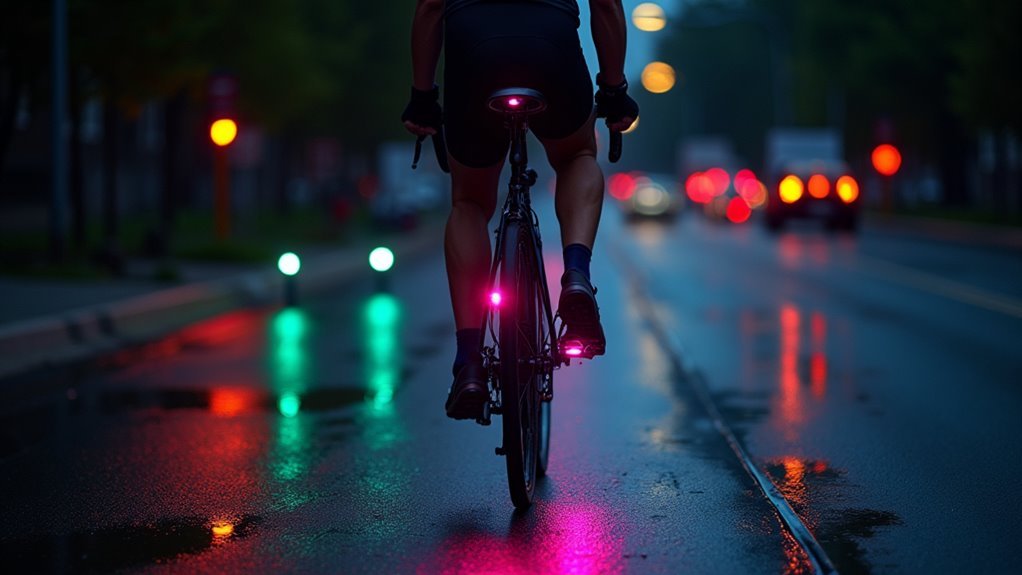 safer cycling with wearable lights