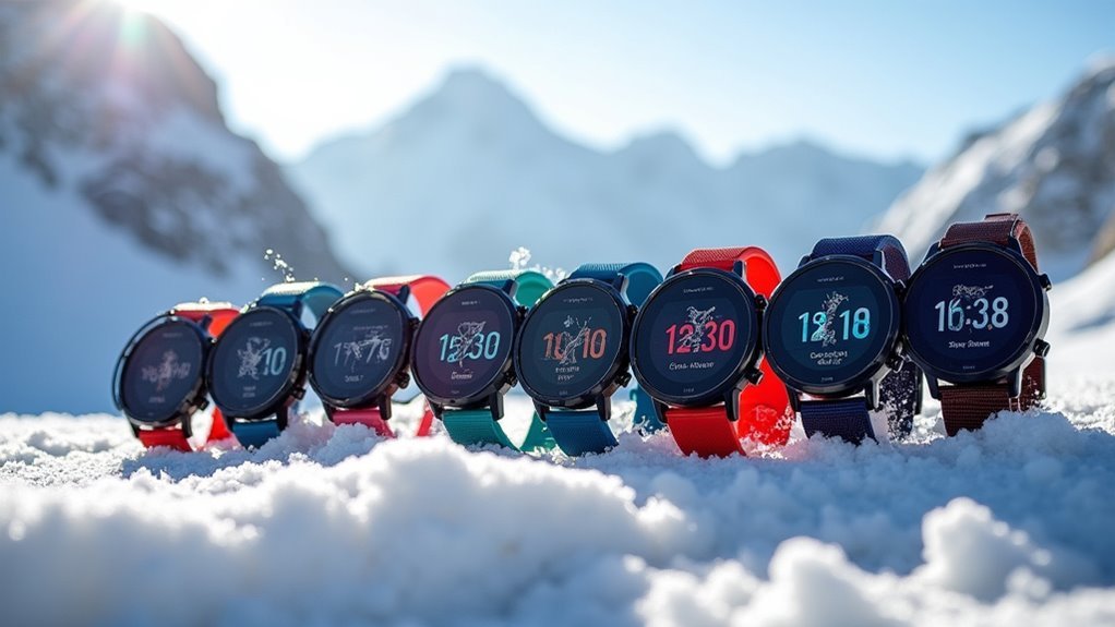 ski watches track verticals