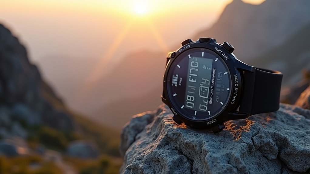 solar powered outdoor navigation devices