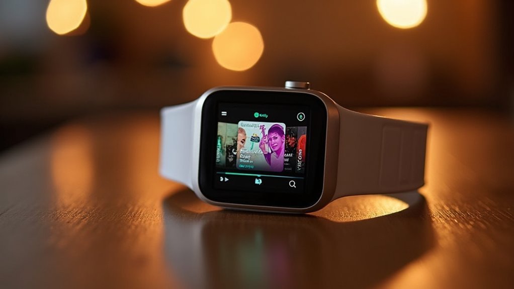 spotify music control wristband