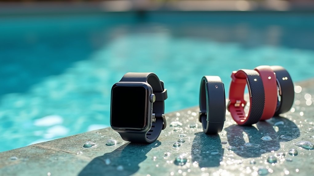 swim trackers water resistance ratings