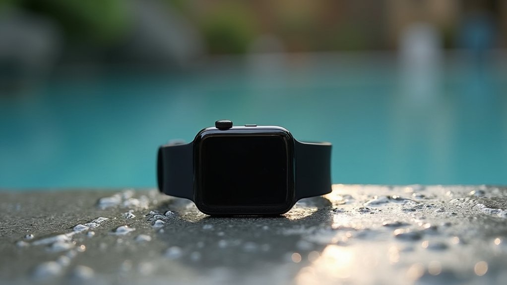 swimming watch water resistance