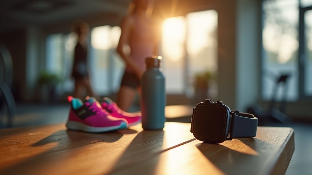 voice controlled fitness tracking