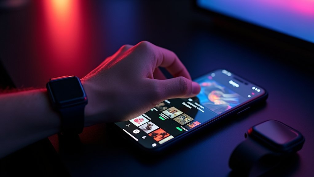 mobile app song rearrangement