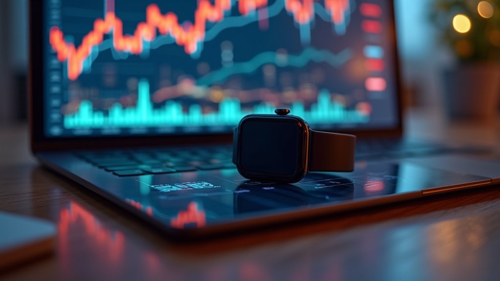 smartwatch stock crypto apps
